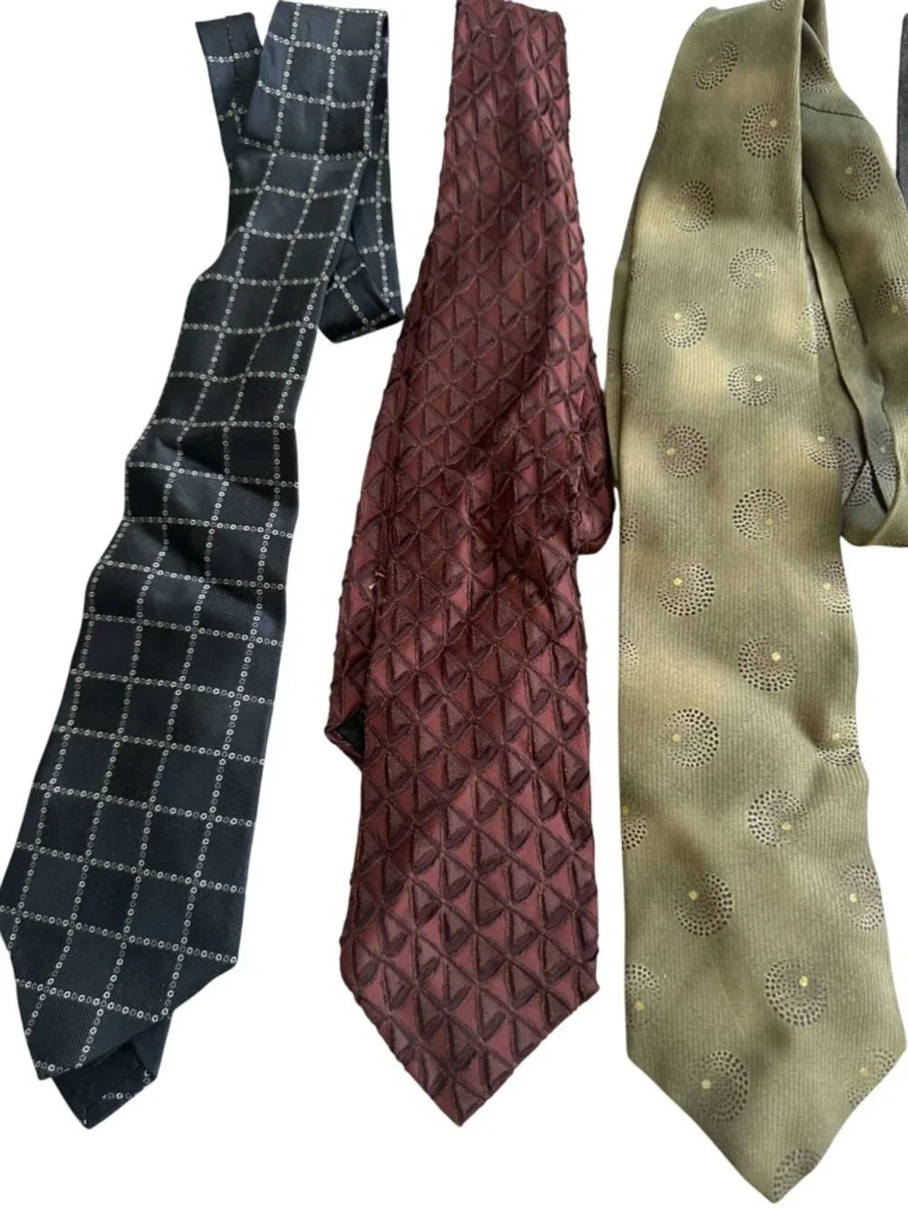 DONNA KARAN Men's Vintage Lot of 7 Neck Ties
